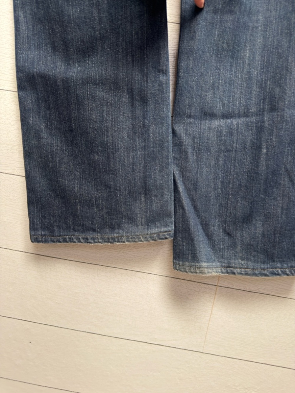 7 For All Mankind 7FAM Mens Bootcut Jeans Y2K Medium Wash Faded Denim Size 34 - Picture 8 of 13